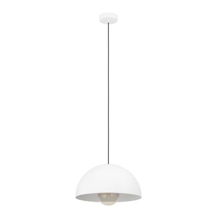 Eglo - Lustr na lanku 1xE27/40W/230V pr. 38 cm bílá