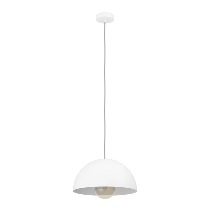 Eglo - Lustr na lanku 1xE27/40W/230V pr. 38 cm bílá