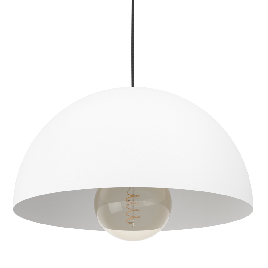 Eglo - Lustr na lanku 1xE27/40W/230V pr. 38 cm bílá