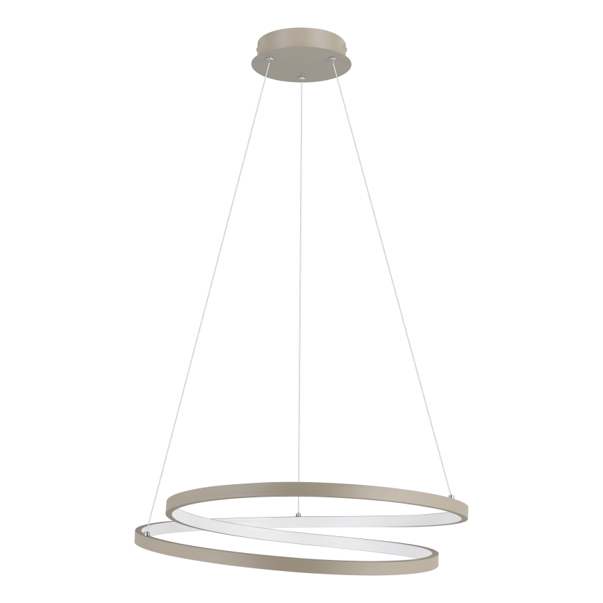 Eglo - LED Lustr na lanku LED/36W/230V 3000K béžová