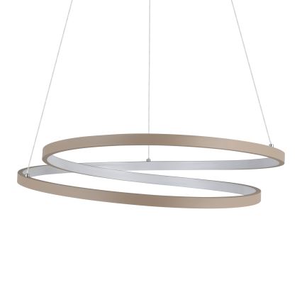 Eglo - LED Lustr na lanku LED/36W/230V 3000K béžová