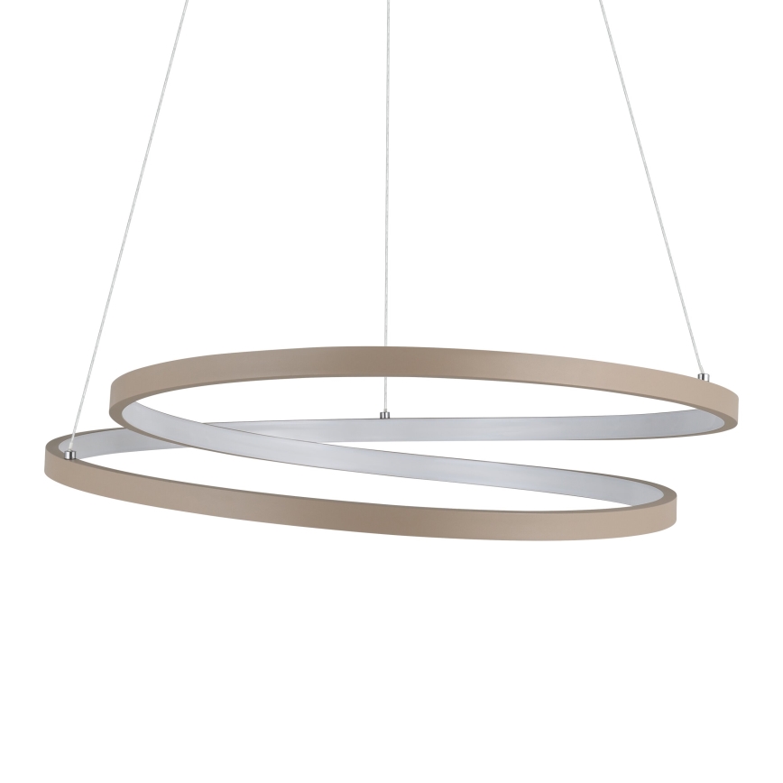 Eglo - LED Lustr na lanku LED/36W/230V 3000K béžová