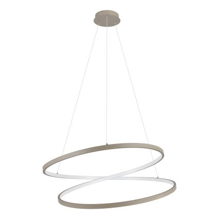 Eglo - LED Lustr na lanku LED/42W/230V 3000K béžová