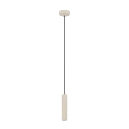 Eglo - LED Lustr na lanku 1xGU10/5W/230V 3000K béžová