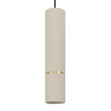 Eglo - LED Lustr na lanku 3xGU10/5W/230V 3000K béžová