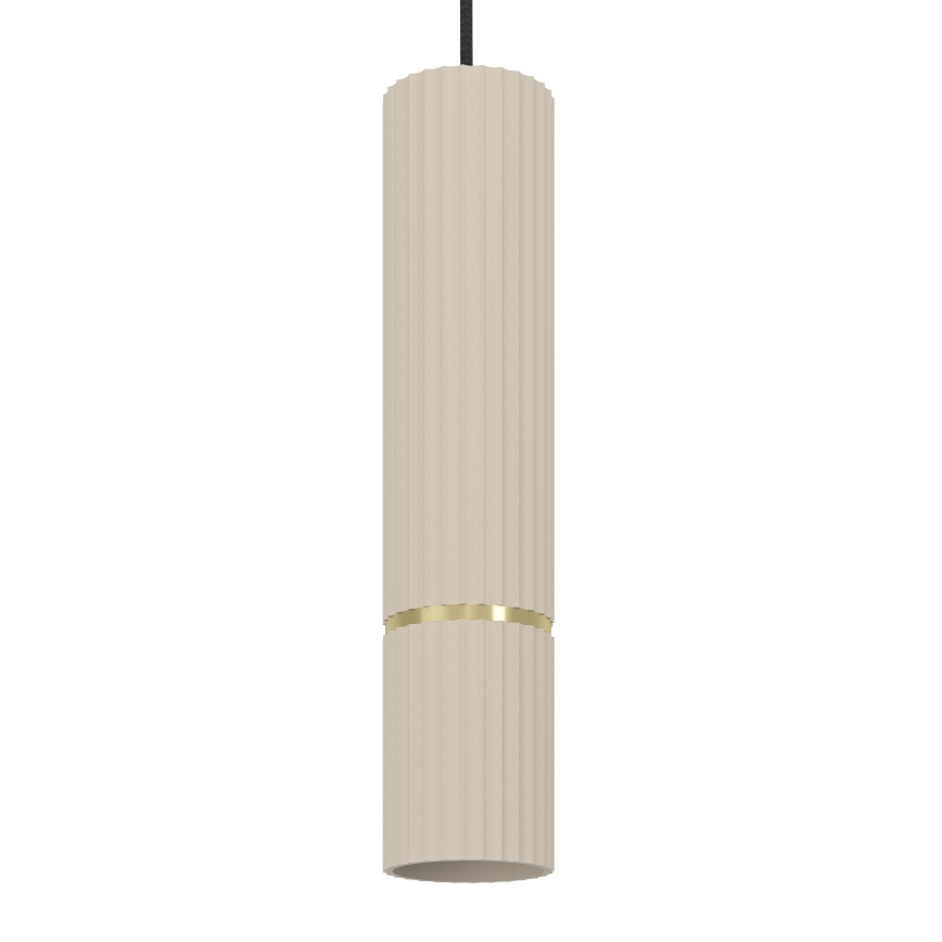 Eglo - LED Lustr na lanku 3xGU10/5W/230V 3000K béžová