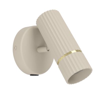 Eglo - LED Nástěnné svítidlo 1xGU10/5W/230V 3000K béžová