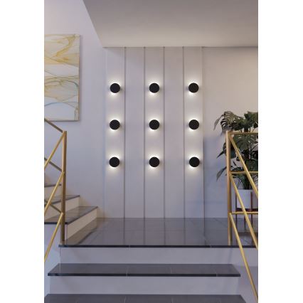 Eglo - LED Nástěnné svítidlo LED/4W/230V 3000K černá