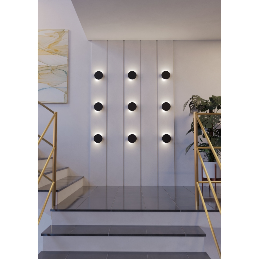 Eglo - LED Nástěnné svítidlo LED/4W/230V 3000K černá