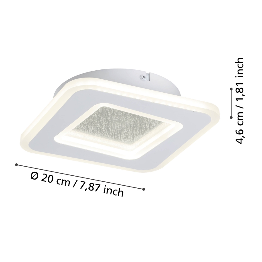 Eglo - LED Nástěnné svítidlo LED/12W/230V 4000K bílá