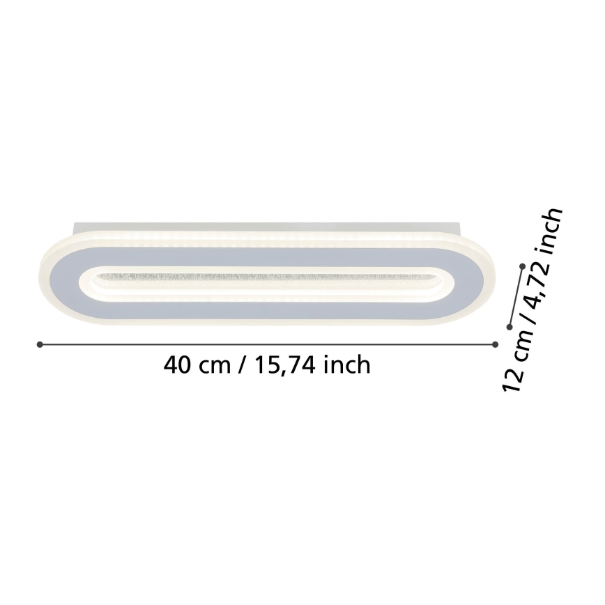 Eglo - LED Nástěnné svítidlo LED/12W/230V 4000K bílá