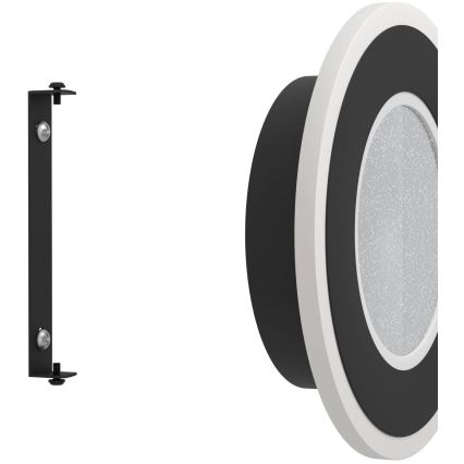 Eglo - LED Nástěnné svítidlo LED/12W/230V 4000K černá