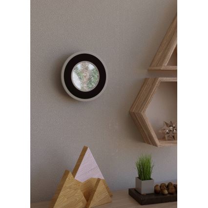 Eglo - LED Nástěnné svítidlo LED/12W/230V 4000K černá