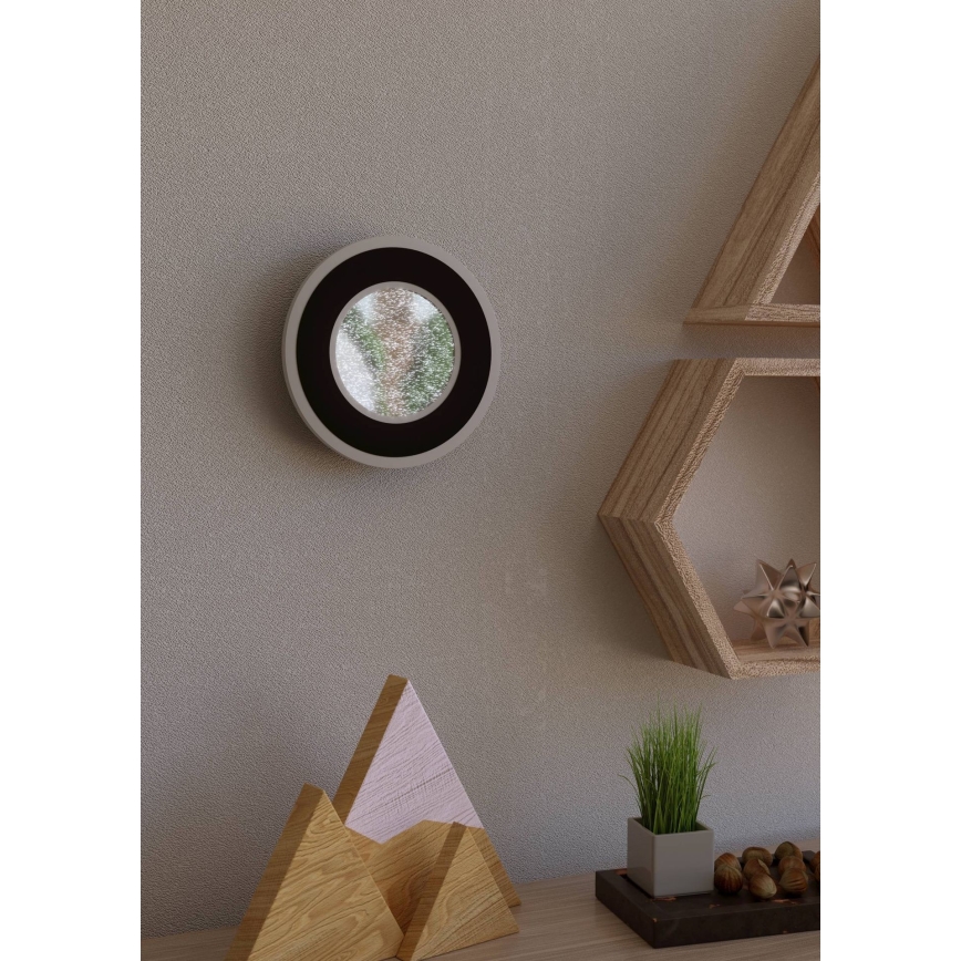 Eglo - LED Nástěnné svítidlo LED/12W/230V 4000K černá