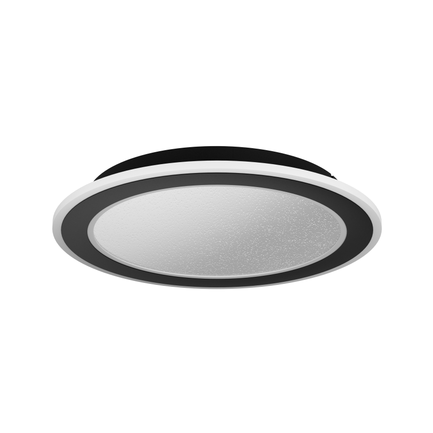 Eglo - LED Stmívatelné stropní svítidlo LED/20W/230V 2700-6500K černá + dálkové ovládání