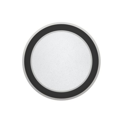 Eglo - LED Stmívatelné stropní svítidlo LED/20W/230V 2700-6500K černá + dálkové ovládání
