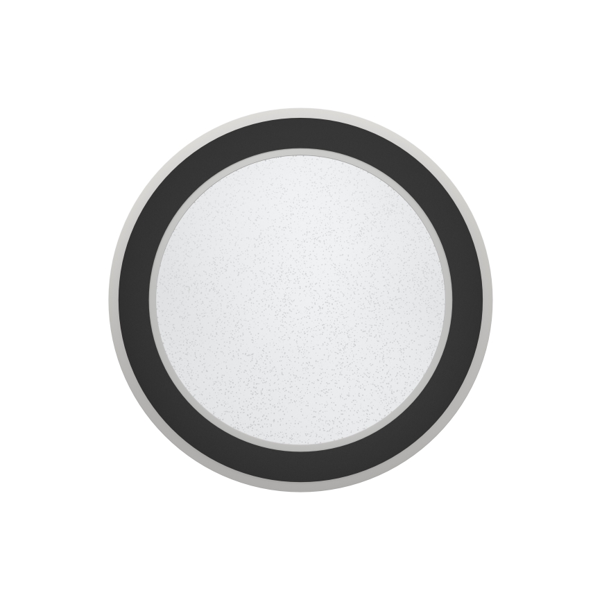 Eglo - LED Stmívatelné stropní svítidlo LED/20W/230V 2700-6500K černá + dálkové ovládání