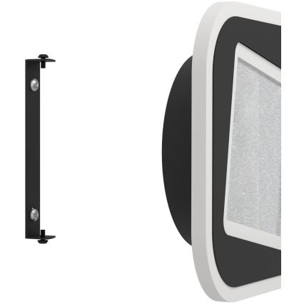 Eglo - LED Nástěnné svítidlo LED/12W/230V 4000K černá