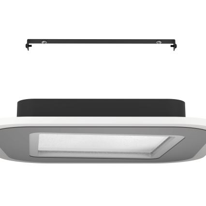 Eglo - LED Stmívatelné stropní svítidlo LED/20W/230V 2700-6500K černá + dálkové ovládání