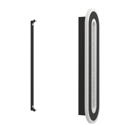Eglo - LED Nástěnné svítidlo LED/12W/230V 4000K černá