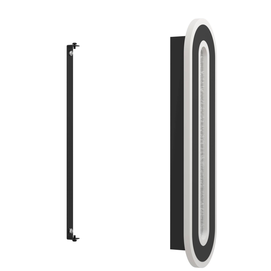 Eglo - LED Nástěnné svítidlo LED/12W/230V 4000K černá