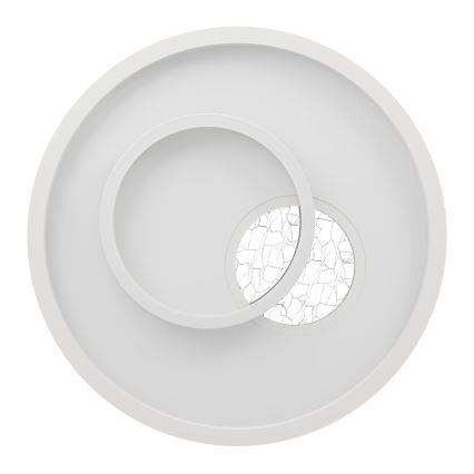 Eglo - LED Stropní svítidlo 1xLED/14W/230V + 1xLED/8,5W pr. 38 cm bílá