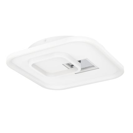 Eglo - LED Stropní svítidlo 1xLED/16,2W/230V + 1xLED/9,2W 38x38 cm bílá