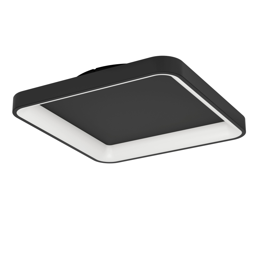 Eglo - LED Stmívatené stropní svítidlo LED/12W/230V 2700-6500K černá + dálkové ovládání