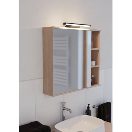 Eglo - LED RGBW Stmívatelné koupelnové osvětlení zrcadla LED/12W/230V 2700-6500K IP44 černá