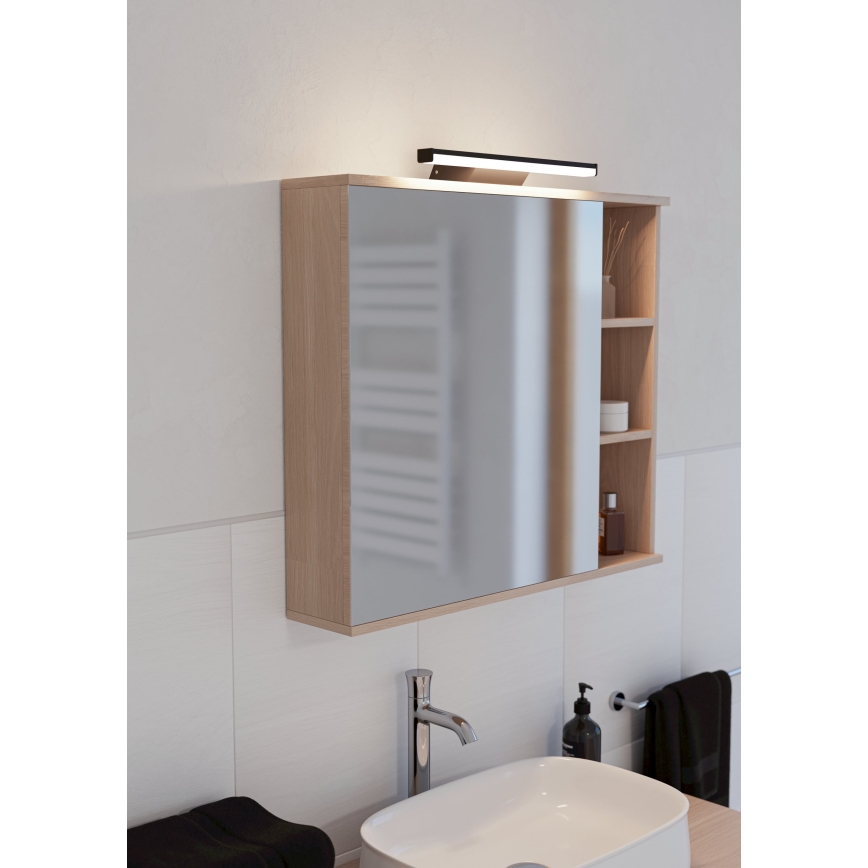 Eglo - LED RGBW Stmívatelné koupelnové osvětlení zrcadla LED/12W/230V 2700-6500K IP44 černá