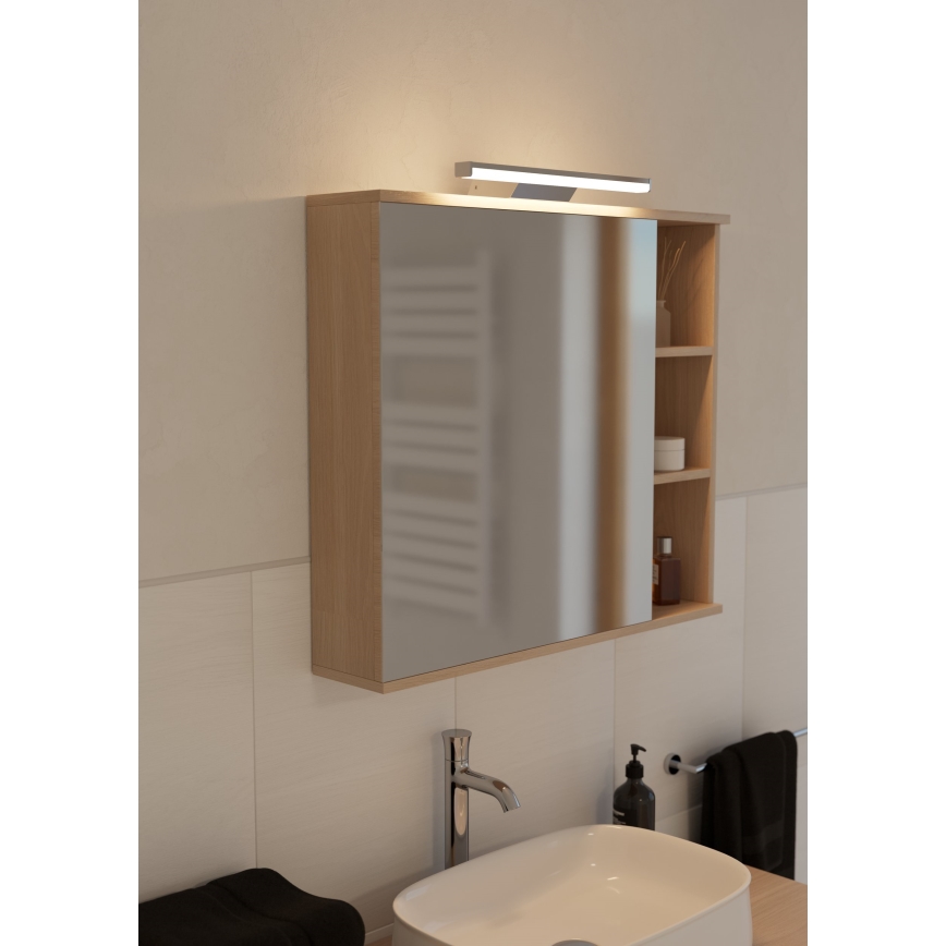 Eglo - LED RGBW Stmívatelné koupelnové osvětlení zrcadla LED/12W/230V 2700-6500K IP44 matný chrom