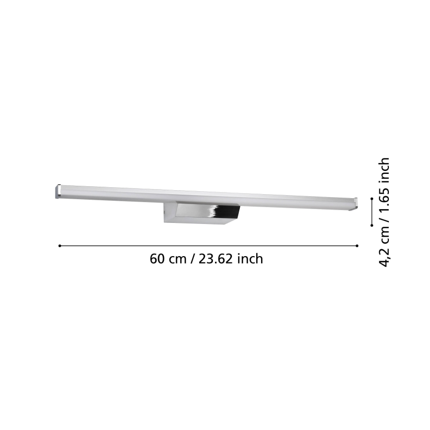 Eglo - LED RGBW Stmívatelné koupelnové osvětlení zrcadla LED/12W/230V 2700-6500K IP44 matný chrom