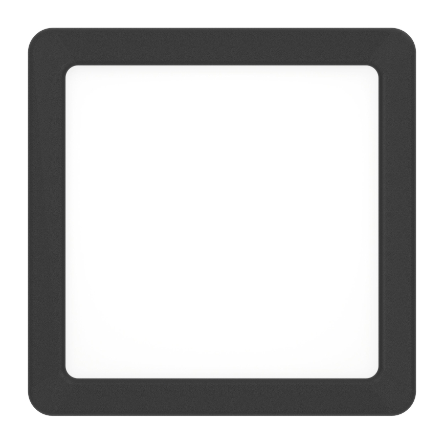 Eglo - LED Stropní svítidlo LED/7W/230V 2700/4000/6500K 15x15cm černá