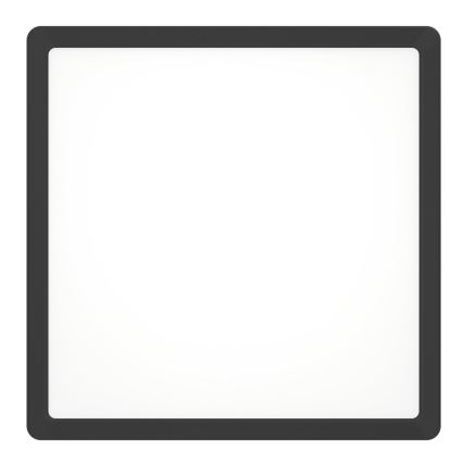 Eglo - LED Stropní svítidlo LED/13W/230V 2700/4000/6500K 29x29cm černá