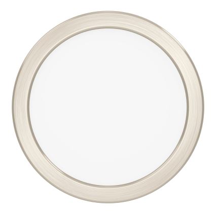 Eglo - LED Stropní svítidlo LED/7,5W/230V 2700/4000/6500K pr. 16,6 cm matný chrom