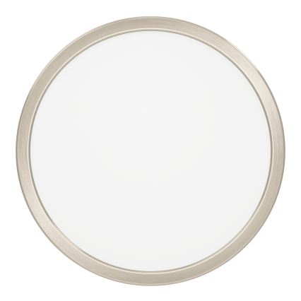 Eglo - LED Stropní svítidlo LED/14,2W/230V 2700/4000/6500K pr. 27,8 cm matný chrom