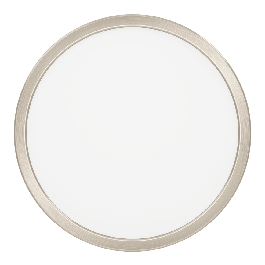 Eglo - LED Stropní svítidlo LED/14,2W/230V 2700/4000/6500K pr. 27,8 cm matný chrom