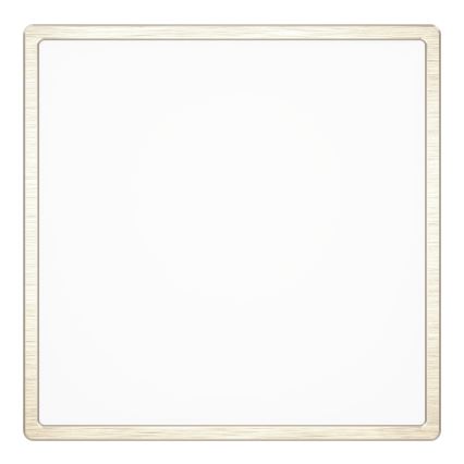 Eglo - LED Stropní svítidlo LED/17,5W/230V 2700/4000/6500K 39x39 cm matný chrom