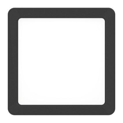 Eglo - LED Koupelnové stropní svítidlo LED/7W/230V 15x15 cm IP44 černá