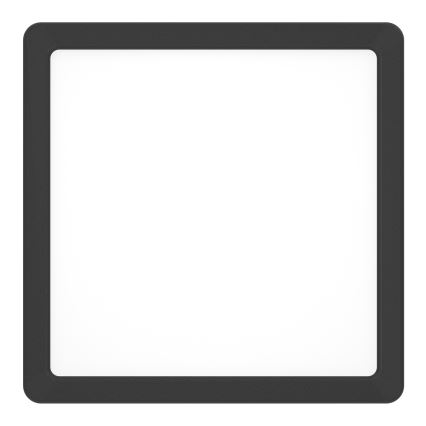 Eglo - LED RGBW Stmívatelné koupelnové stropní svítidlo LED/10,5W/230V 2700-6500K 22x22 cm IP44 černá