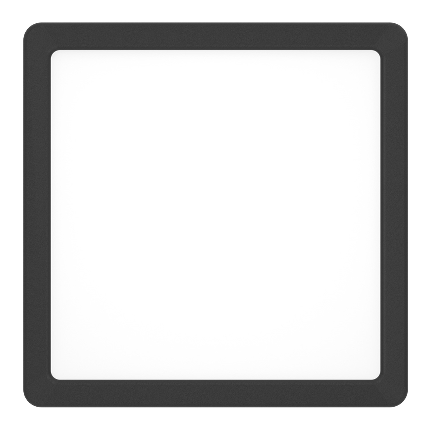 Eglo - LED RGBW Stmívatelné koupelnové stropní svítidlo LED/10,5W/230V 2700-6500K 22x22 cm IP44 černá