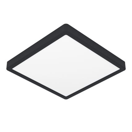 Eglo - LED RGBW Stmívatelné koupelnové stropní svítidlo LED/13,5W/230V 2700-6500K 29,5x29,5 cm IP44 černá