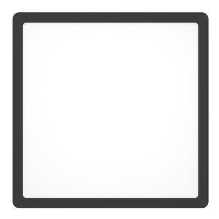 Eglo - LED RGBW Stmívatelné koupelnové stropní svítidlo LED/13,5W/230V 2700-6500K 29,5x29,5 cm IP44 černá