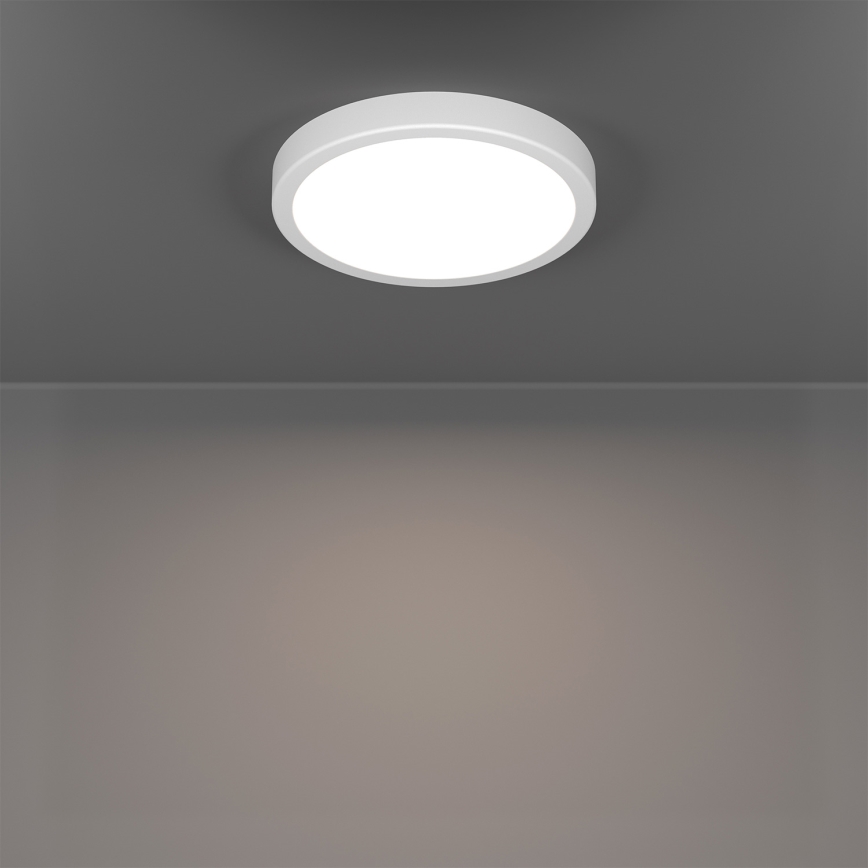 Eglo - LED RGBW Stmívatelné koupelnové stropní svítidlo LED/11,2W/230V 2700-6500K pr. 21,1 cm IP44 bílá