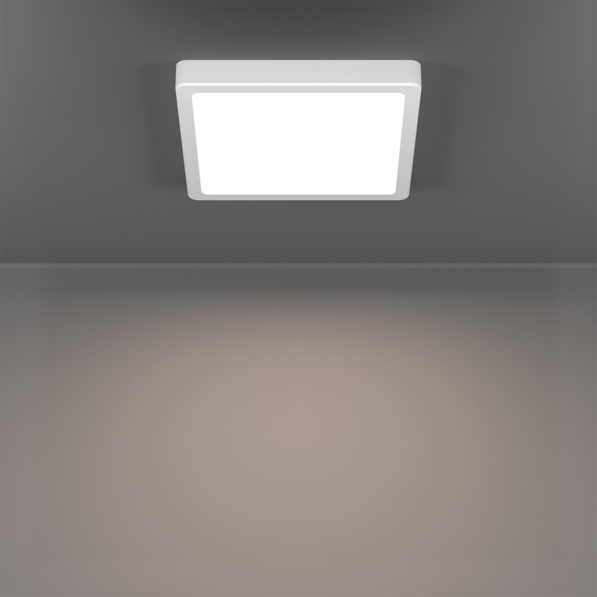 Eglo - LED RGBW Stmívatelné koupelnové stropní svítidlo LED/10,5W/230V 2700-6500K 22x22 cm IP44 bílá