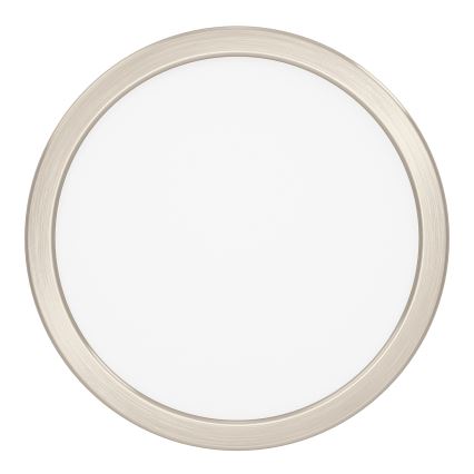 Eglo - LED RGBW Stmívatelné koupelnové stropní svítidlo LED/11,2W/230V 2700-6500K pr. 21,1 cm IP44 matný chrom