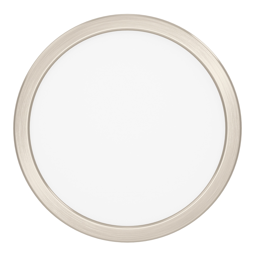 Eglo - LED RGBW Stmívatelné koupelnové stropní svítidlo LED/11,2W/230V 2700-6500K pr. 21,1 cm IP44 matný chrom