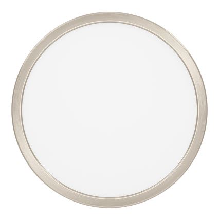 Eglo - LED RGBW Stmívatelné koupelnové stropní svítidlo LED/14,3W/230V 2700-6500K pr. 27,8 cm IP44 matný chrom