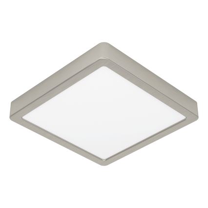 Eglo - LED RGBW Stmívatelné koupelnové stropní svítidlo LED/10,5W/230V 2700-6500K 22x22 cm IP44 matný chrom