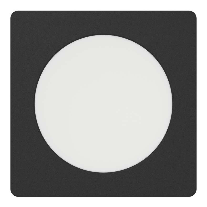 Eglo - LED Podhledové svítidlo LED/6,3W/230V 2700/4000/6500K 11,9x11,9 cm černá